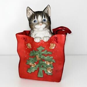 VTG Lesley Anne Ivory Cats Music Box San Francisco Music Co. - 1990 CHRISTMAS